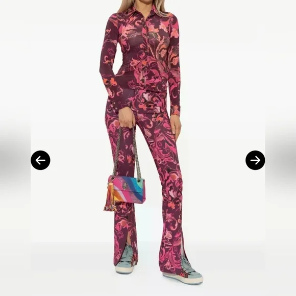 Kurt Geiger LondonSouthbank Tag patchwork lace-up sneakers. Size 38 - US 7.5 - Picture 10 of 11